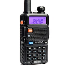 Baofeng UV-5R VHF UHF Dual-Band FM 5W Portable Two-way Ham Radios Walkie talkies