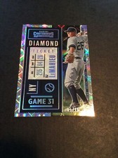 DJ LeMAHIEU 2020 Panini Contenders #55 “Diamond Ticket” 05/15  New York Yankees