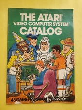 1981 Atari Video Computer System Catalogue - 43 GAME PROGRAMS