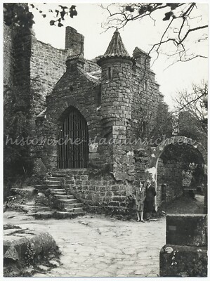 Madenburg  bei Eschbach - Innenhof - Tolles altes Foto 1920er