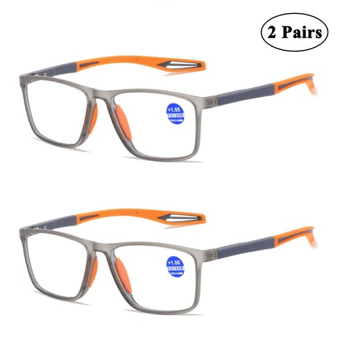 Black Red 2x Reading Glasses Mens Womens Lightweight Anti Blue Light 1.0 to 4.0 - Picture 14 of 18