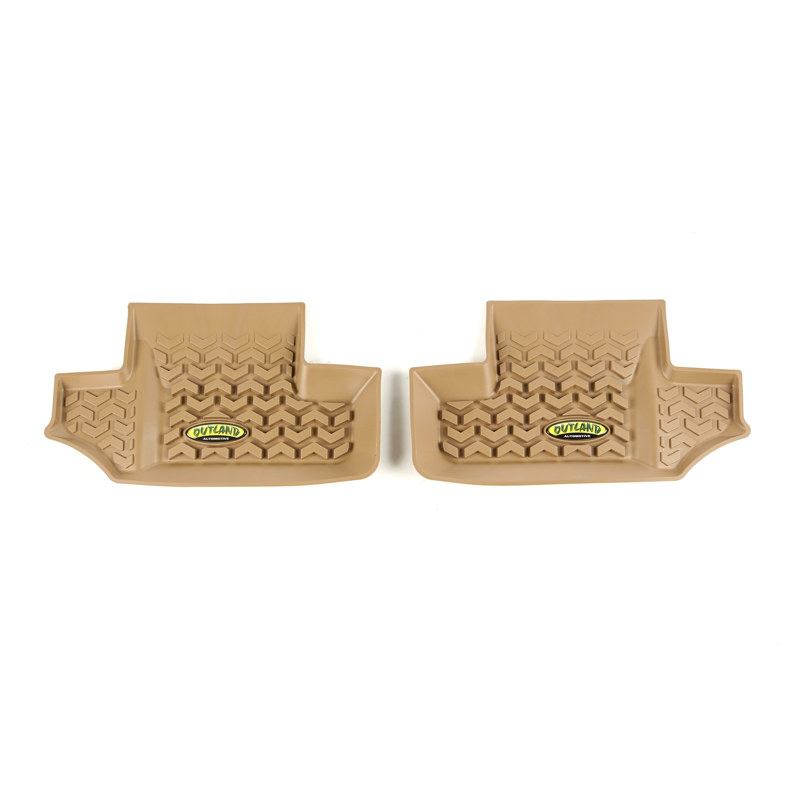 Tapis de sol arrière tan anti-boue pour préserver votre Jeep Wrangler JK