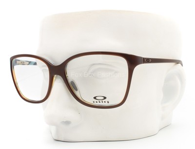 Oakley OX 1126-0654 Finesse Eyeglasses Glasses Dark Brown / Mist Blue 54-15-136