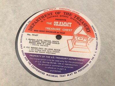 Grammy Treasure Chest LP 74-67/68 Sinatra Mancini Four Freshmen Warwick Orbach