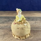 Pincushion Half Doll with Silk Skirt ~ Made in Japan — photo 5