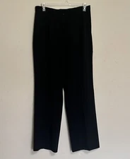 Madison Studio Pants Women's Size 14 Black Straight Leg Dress Pants Career