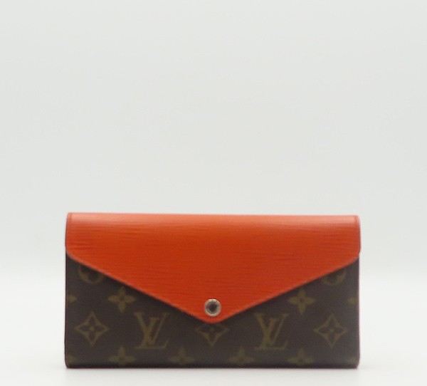 Louis Vuitton Monogram Compact Wallet, Orange/Brown