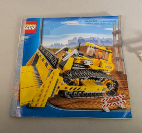LEGO 7685 City Construction Dozer Bulldozer Complete with Instructions No Box