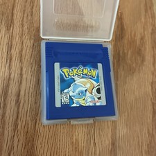 Pokemon Blue Version Nintendo Game Boy Authentic OEM Cartridge Tested Saves