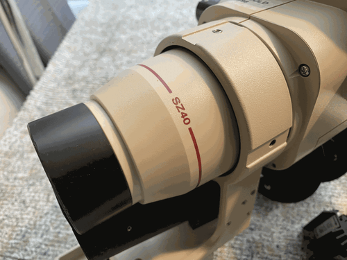 Olympus SZ40 Microscope with, eyepieces light and arm kit - nice! - Picture 2 of 15