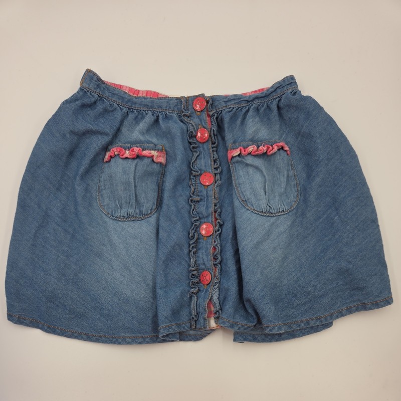Matilda Jane Skirt Lot Natalie Denim Chambray Skirt & Mother May I Tulle Size 6 