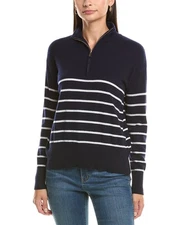 Incashmere 1/4-Zip Cashmere Sweater Women's