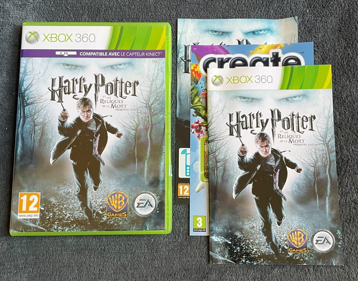 Harry Potter et les Reliques de la Mort Première Partie XBOX 360 - FR cd TTBE