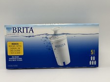 Brita Water Pitcher Filters 5 Pack Genuine OEM #0B03 Standard - New in Box