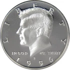 1996 S PROOF SILVER KENNEDY HALF DOLLAR