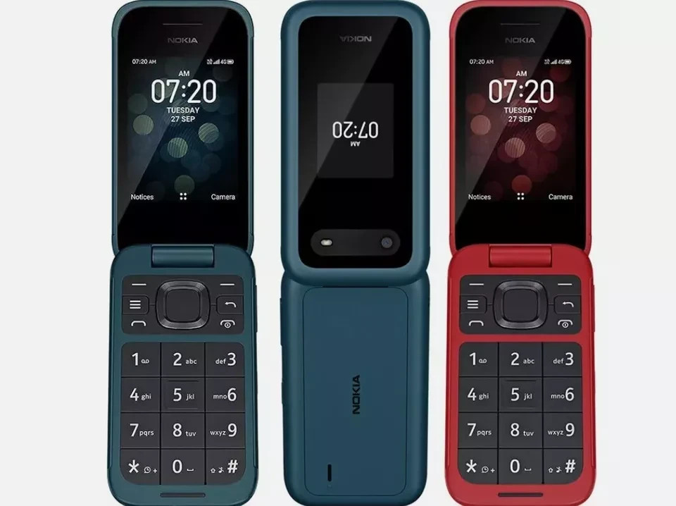 Nokia 2780 Flip 4G LTE WIFI 512MB GSM Big Keyboad 2.7