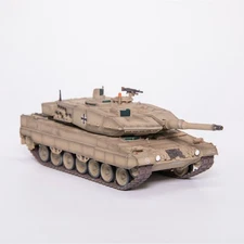 Panzerkampf 1/72 German Leopard 2A5 Main Battle Tank Desert Color Finished Model