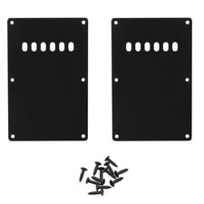 Haidong 6-hole Guitar Back Plate black Tremolo Cavity Cover Backplate suitabl...