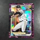 2024 Bowman Chrome Prospects #BCP-125 -  Paul Skenes - Purple Lunar /199