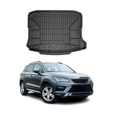 OMAC Gummi Kofferraumwanne für Seat Ateca 2016-2025 TPE Laderaumwanne Schwarz