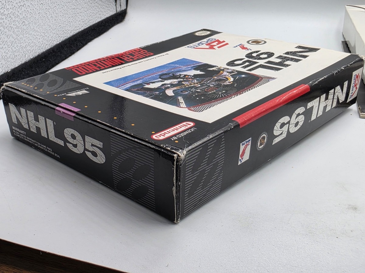 NHL 95 (Super Nintendo SNES, 1994) Complete CIB | eBay