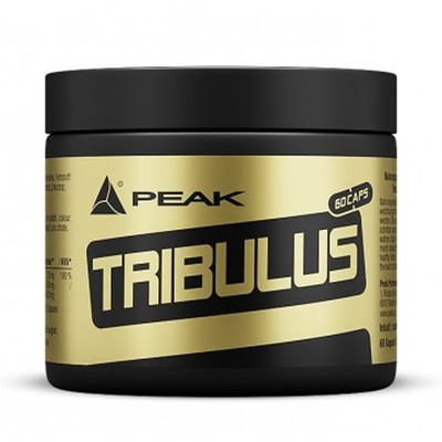 (240 EUR/kg) Peak Tribulus Terrestris 60 Kapseln Dose Testosteron Booster