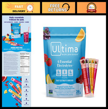 Electrolyte Powder Variety Pack - 20 Sugar-Free Stickpacks, Keto Plant-Based H