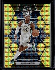 2022-23 Panini Mosaic #46 Buddy Hield Reactive Yellow