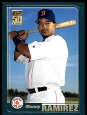 Manny Ramirez 2001 Topps #596 Boston Red Sox MLB READ FREE SHIPPING AutographDen