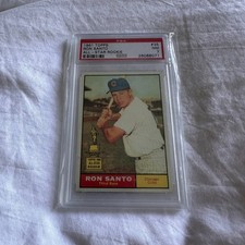 1961 Topps - Ron Santo #35 (RC) All-star Rookie PSA 7 Chicago Cubs
