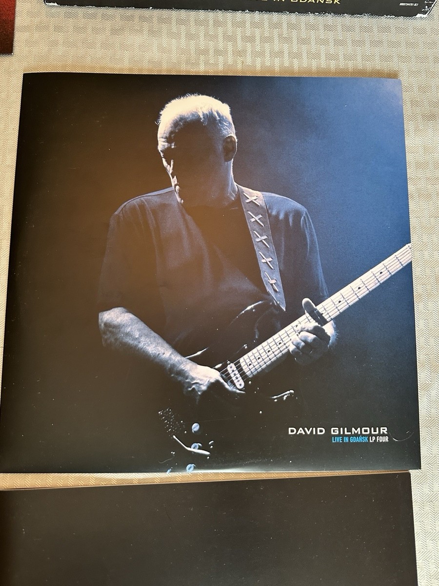 David Gilmour Live in Gdansk 5LP Box Set Complete NM Vinyl w/ Book