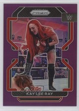 2022 Panini Prizm WWE Purple Prizm 136/149 Kay Lee Ray #106 08jk