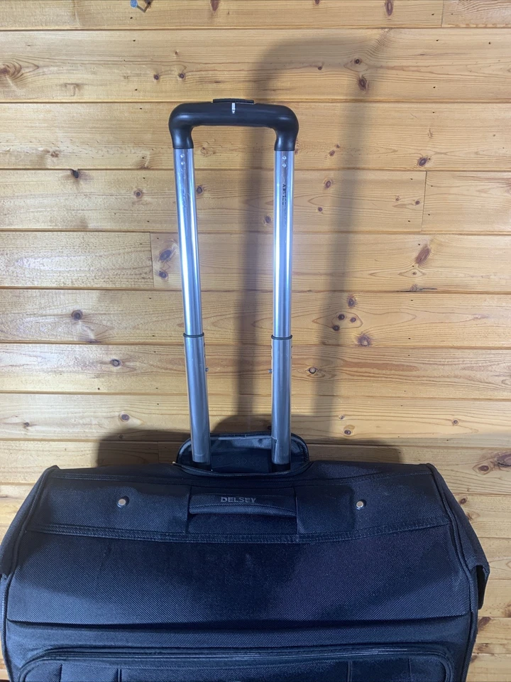 DELSEY PARIS 24x23x10” Rolling Garment Bag | Spinner Wheels | Black | Luggage - Image 2 of 4