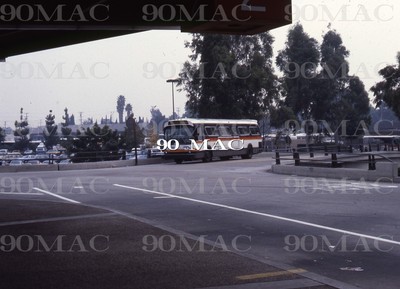 SCRTD-RTD. GM COACH BUS #3011. El Monte (CA). Original Slide 1983. 