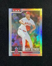 2026 Topps Series 1 Reid Detmers 75th Logofractor 11/75 Angels #271 QI95