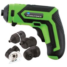 Draper Cordless Electric Screwdriver Cutting Tool 4V Rechargeable Multifunction