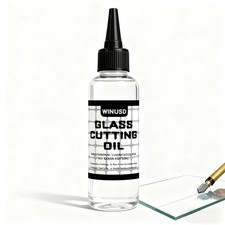 4oz Glass Cutting Oil for All Glass Cutting Tools, Glass Cutter Oil Lubricant...