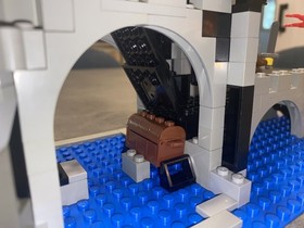 VINTAGE LEGO 6075 CASTLE: Wolfpack Tower  - 100% Complete - no box or manual