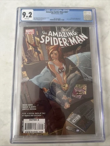 The Amazing Spider-Man #601 CGC 9.2 Marvel Comics 2009  Read Description
