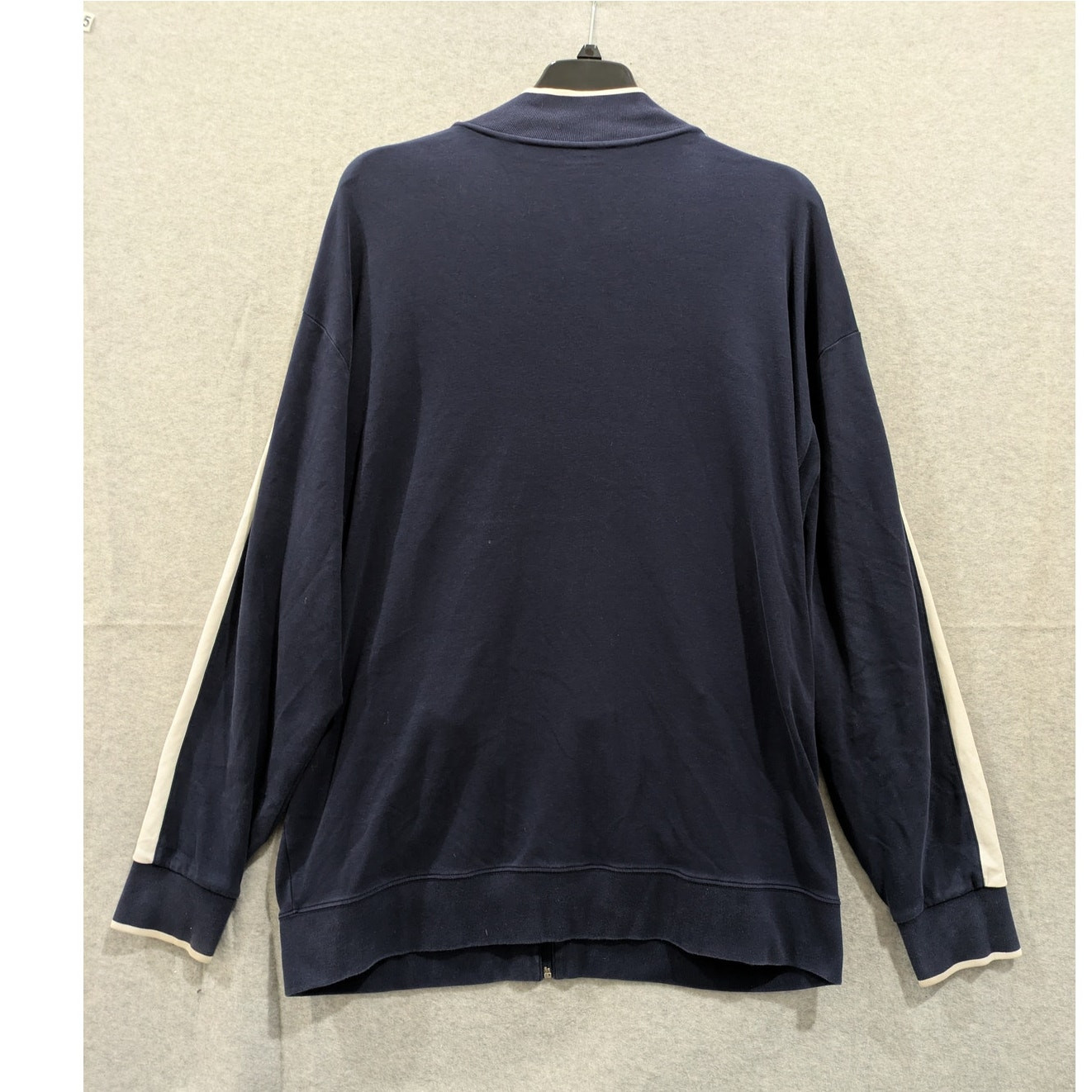 Giacca Vintage Polo Ralph Lauren Performance Uomo 2XLT Alta Full Zip Pony Blu