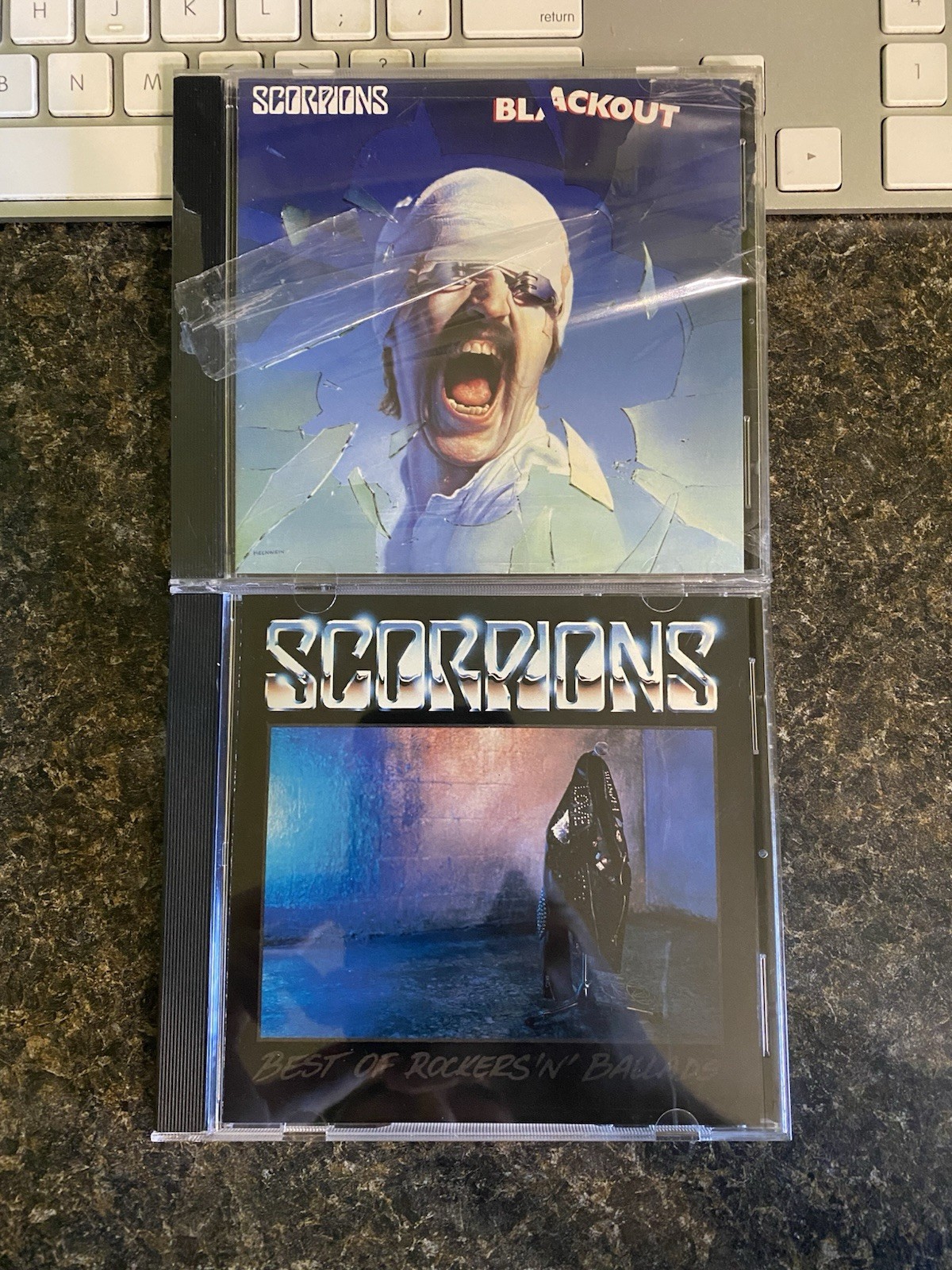 Scorpions RARE OOP CD LOT Blackout (BRAND NEW) Best Of Rockers Ballads