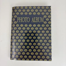 MCM 1960s Europe Trip Photo Album Scrapbook 32 Postcards Photos Vintage Ephemera