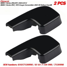 2x Scheibenwischerarm Abdeckung Kappe Abdeckkappe Deckel Für BMW BMW 3er E90 E92