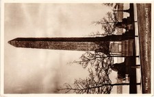 Vintage Postcard- Cleopatra’s Needle, London — This famous Egyptian obelisk, on