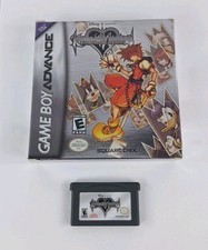 Kingdom Hearts Chain of Memories GBA Game Boy Advance Box Game Tested
