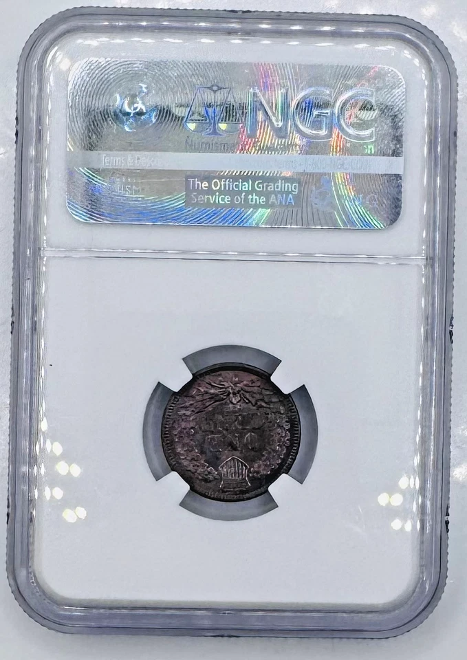 1893 INDIAN HEAD CENT 🔥NGC MS-64-BN CAC 1C SCARCE COIN W/ SOME TONING🔥 - Image 2 of 4
