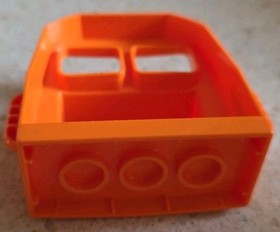 LEGO DUPLO - ORANGE LOCOMOTIVE MUZZLE - DELUXE TRAIN 10508 - VINTAGE