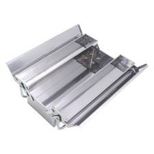 Stainless Steel Tool Box Multi Function Cantilever Tool 21-inch 2-tier 3-tray