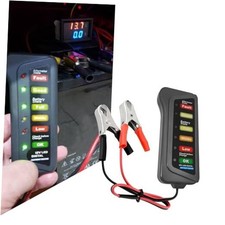 12V Car Battery Tester and Alternator Tester - Automotive Load Tester