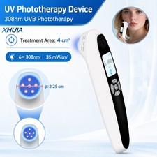 308nm UVB Blue Light Therapy Device 6 Diodes 20mW/cm Home Ultraviolet Lamp